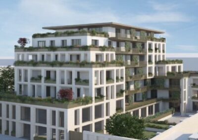 Palazzina via Bazzi a Milano